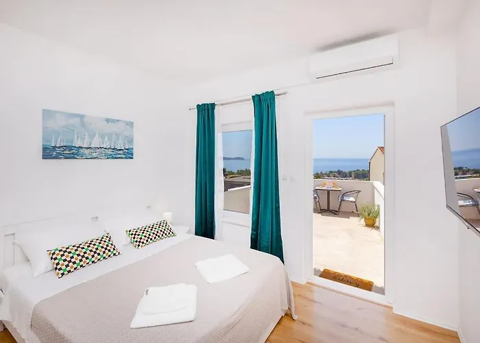 Mlini Dubrovnik- Studio With Private Kitchen Apartment